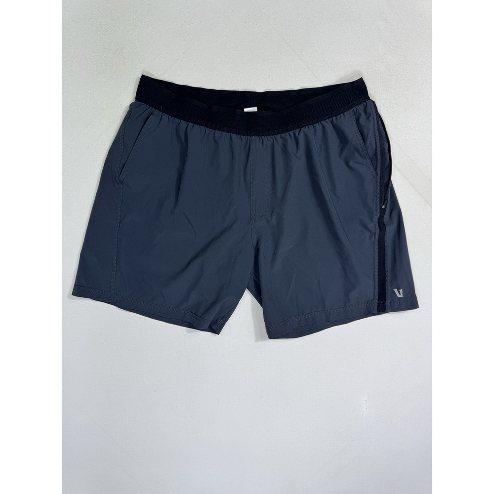 Vuori Agility Shorts Men's 2XL Pull On Athletic V352 Performance Stretch Grey